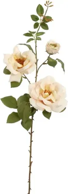 Pure Royal kunsttak roos 85cm vanille