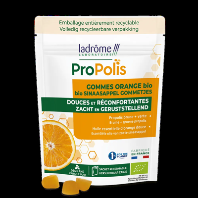 Ladrôme Propolis Sinaasappel Gommetjes Bio