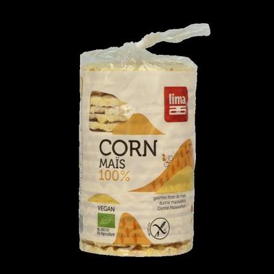 Lima Maiswafels dun rond bio 120 Gram Lima Maiswafels dun rond bio 120 Gram