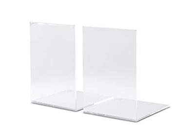Boekensteun maul 16x15x21cm acryl glashelder Boekensteun maul 16x15x21cm acryl glashelder