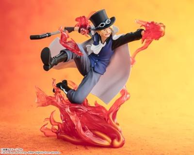One Piece Figuarts ZERO Extra Battle PVC Statue Sabo Fire Fist Rook Check 19 cm