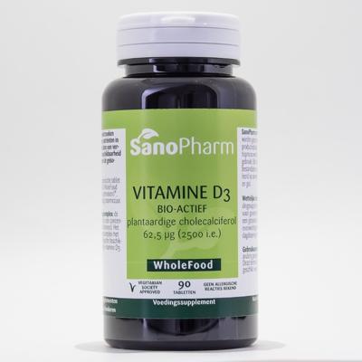 Sanopharm Vitamine D3 Bio-Actief Tabletten