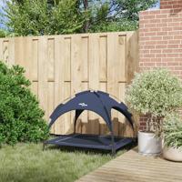 VidaXL Hondenbed marineblauw 104 x 86 x 84,5 cm staal - thumbnail