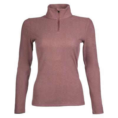 HKM Supersoft Trainingsshirt bruin maat:s