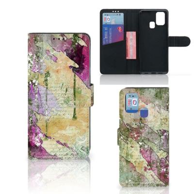 Hoesje Samsung Galaxy M31 Letter Painting Hoesje Samsung Galaxy M31 Letter Painting