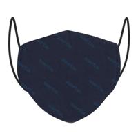 Hygiënisch en herbruikbaar gezichtsmasker gemaakt van stof Safta Volwassen Marineblauw - thumbnail