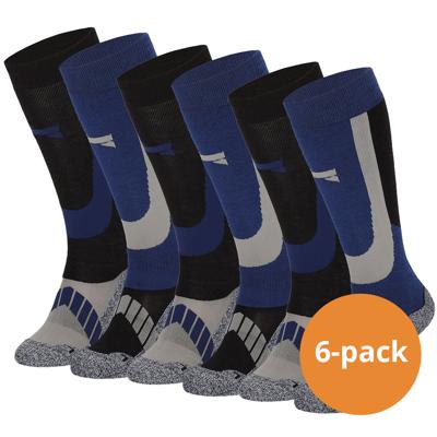 Xtreme Skisokken Unisex 6-pack Multi Blue-39/42