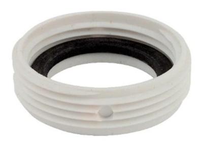 Kirchhoff Kunststof verloopring, wit, 1 1/2" ET x1 1/4" IT, voor sifon - 988376048