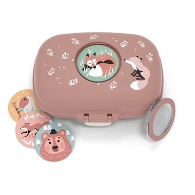 Lunchbox - MONBENTO - Luchtdichte snackbox - MB Gram Fox