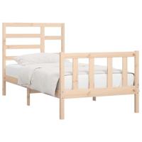 Bedframe zonder matras massief grenenhout 100x200 cm - thumbnail