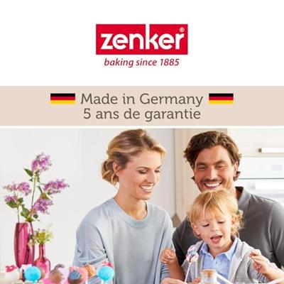 Set cakevormen en savarinvormen - ZENKER - Zwart Metallic - 30,5 x 11,5 cm en 28 cm