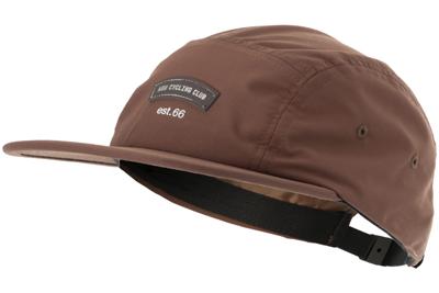 5-panel Rain Cap Dark Rose Brown
