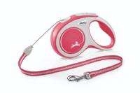 Flexi Rollijn New Comfort Cord S 5 Meter - Rood - thumbnail