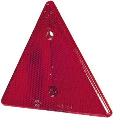 HELLA driehoeksreflector triangular reflector red metallb.m.2bef.schr.