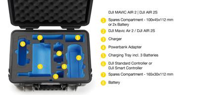 B&W outdoor.case type 4000 DJI Mavic Air 2 koffer B&W outdoor.case type 4000 DJI Mavic Air 2 koffer