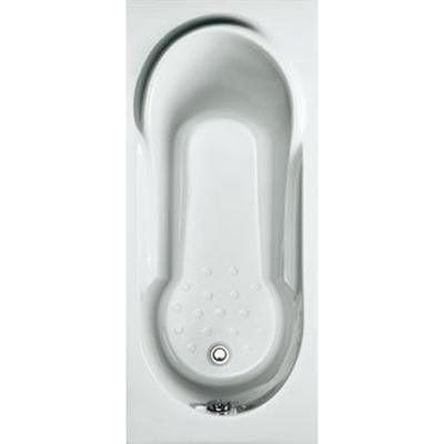 Ligbad Plieger Vigo Acryl 160x70x40 met Poten Wit