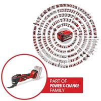 Einhell Professional TP-MG 18 Li BL 4465190 Multifunctioneel accugereedschap Brushless, Zonder accu, Zonder lader, Incl. accessoires Aantal meegeleverde accus: - thumbnail