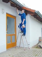 Krause Corda 5 treden aluminium ladder - thumbnail