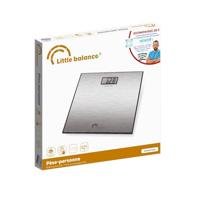 Personenweegschaal - LITTLE BALANCE - 8159 - EXCLUSIEF - 180 kg / 100 g - RVS - thumbnail