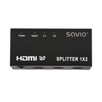 Savio CL-42 video splitter HDMI 2x HDMI - thumbnail