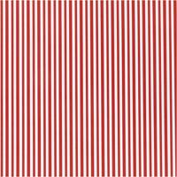 Creativ Company Inpakpapier, strepen, b: 50 cm, 80 gr, rood/wit, 5 m/ 1 rol - thumbnail