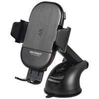 VOLTCRAFT VC-Qi-WCM15 Telefoonhouder voor in de auto Met inductielader 55 - 89 mm 4 - 6.7 inch Bevestigingswijze (auto): Ventilatierooster - thumbnail