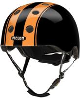Melon helm urban active double orange black glossy m-l - thumbnail