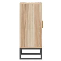 Dressoir 60x30x75 cm bewerkt hout - thumbnail
