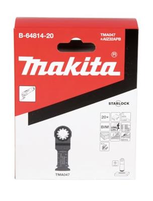 Makita Accessoires tma047 invalzaagblad 32mm hout&metaal (20 st) - b-64814-20 - b-64814-20 Makita Accessoires tma047 invalzaagblad 32mm hout&metaal (20 st) - b-64814-20 - b-64814-20
