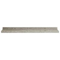 Wandschappen 2 st 60x9x3 cm betongrijs - thumbnail