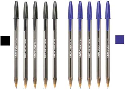 50x Bic Cristal Large balpen blauw
