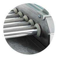 Hotdog Grill - 7 rollers - Roestvrij staal - thumbnail