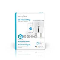 Nedis WIFIP110FWT Wi-fi Smart Plug Stroommeter Schuko Type F 10a - thumbnail