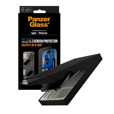 PanzerGlass PG63006 Screenprotector (glas) Apple iPhone Air 1 stuk(s) Krasvast PanzerGlass PG63006 Screenprotector (glas) Apple iPhone Air 1 stuk(s) Krasvast