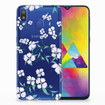 Samsung Galaxy M20 (Power) Uniek | TPU Case | Blossom White