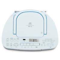 MEDION E65010 Stereo radio (CD-speler, cassette, USB-aansluiting, AUX audio-ingang, MP3-weergave. FM PLL radio, geheugen voor 40 zenders, batterijvoeding, afstandsbediening) blauw - thumbnail