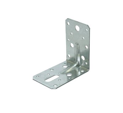 GB hoekanker met ril 90x90/60x2.0 rvs A4 | 100 stuks - GB07124