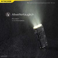 NiteCore TIP SE schwarz Zaklamp werkt op een accu LED 700 lm 26 g - thumbnail