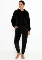 Apollo dames huispak Fleece - Lounge set dames - Vrouwen warm pyjama pak - loungewear dames - thumbnail