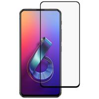 Voor ASUS Zenfone 6 ZS630KL Full Glue Full Screen Tempered Glass Film (Zwart) - thumbnail