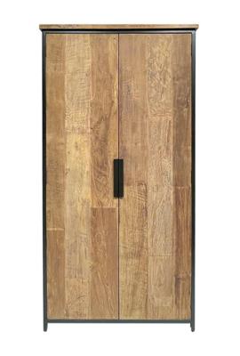 Livingfurn Opbergkast 'Tomar' Teakhout, 195 x 100cm Livingfurn Opbergkast 'Tomar' Teakhout, 195 x 100cm