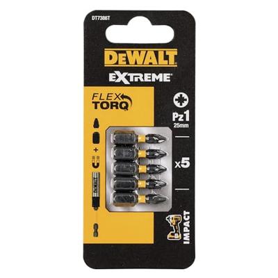 DeWALT DT7386T Extreme Impact Torsion Schroefbits PZ1 25mm VE=5