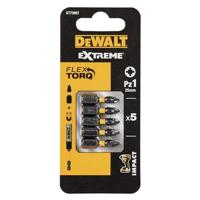DeWALT DT7386T Extreme Impact Torsion Schroefbits PZ1 25mm VE=5 - thumbnail