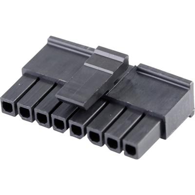 Molex 436450800 Female behuizing (kabel) Totaal aantal polen: 8 Rastermaat: 3 mm Inhoud: 1 stuk(s) Bag
