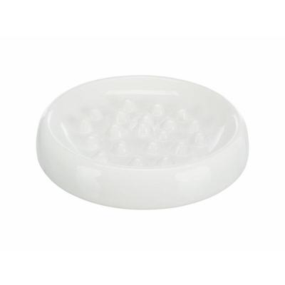 TRIXIE VOERBAK SLOW FEEDING KERAMIEK WIT 18 CM 250 ML TRIXIE VOERBAK SLOW FEEDING KERAMIEK WIT 18 CM 250 ML