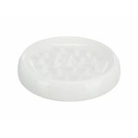 TRIXIE VOERBAK SLOW FEEDING KERAMIEK WIT 18 CM 250 ML - thumbnail