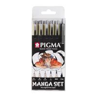 Sakura unieke manga-collectie van 6 pigma micron - thumbnail