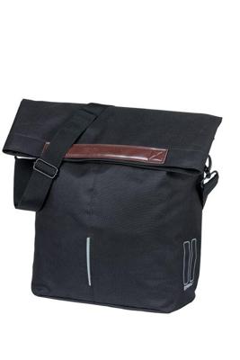 Basil Tas city shopper zwart | mik hooks | 16l