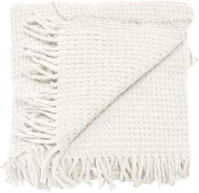 Unique Living Plaid Selien 150x200cm dove white