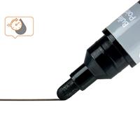 Whiteboardmarker Nobo Liquid ink rond assorti 3mm 4st - thumbnail